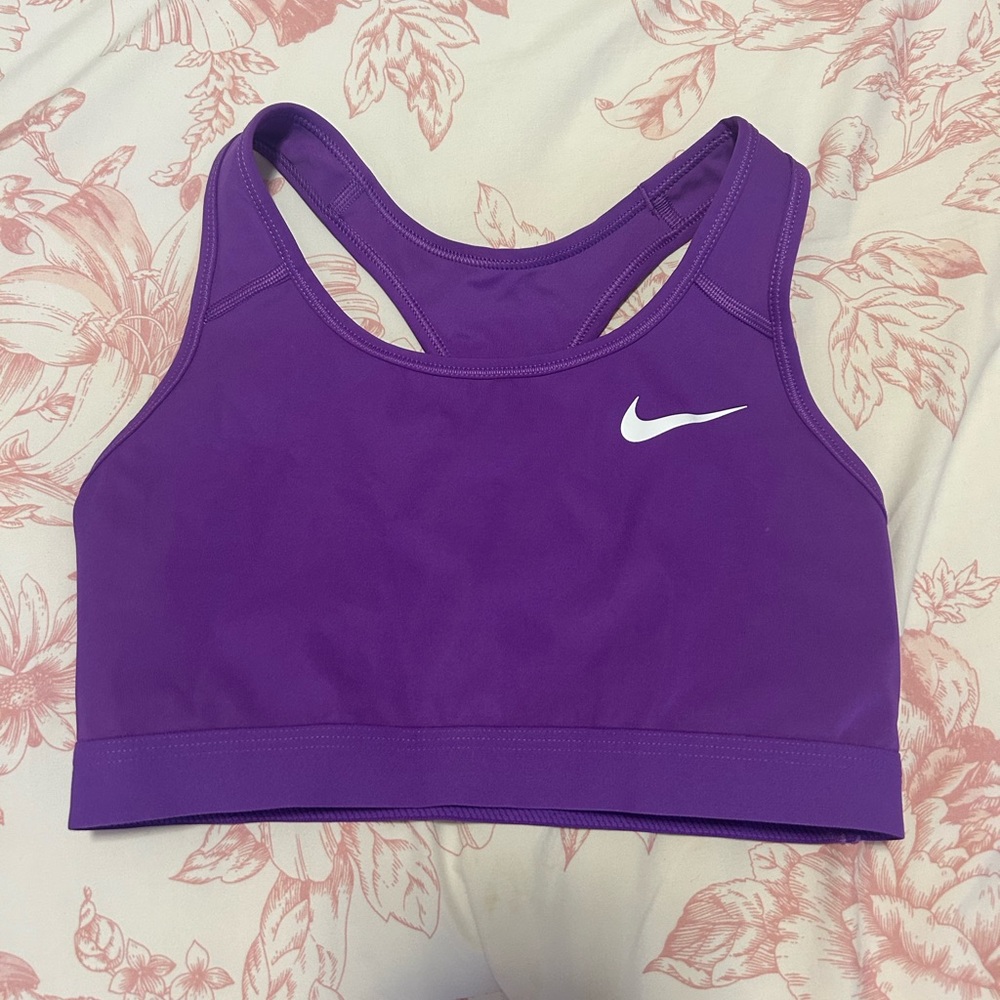 Nike Women's Vibrant Purple Sports Bra